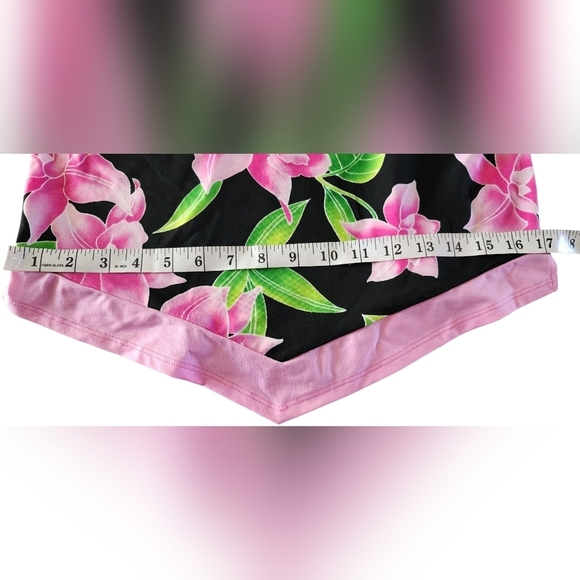 Vintage Sessa Swim Floral Tankini Top 14 Bottom 10 Women's Bikini Set - Picture 12 of 14